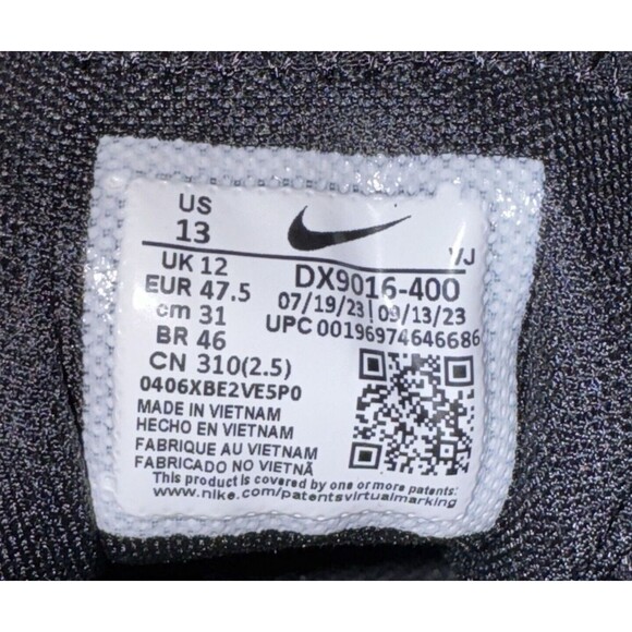 Nike Mens Size 13 Air Zoom TR1 Rubber Trimmed Training Sneakers Shoes Athletic main image 7